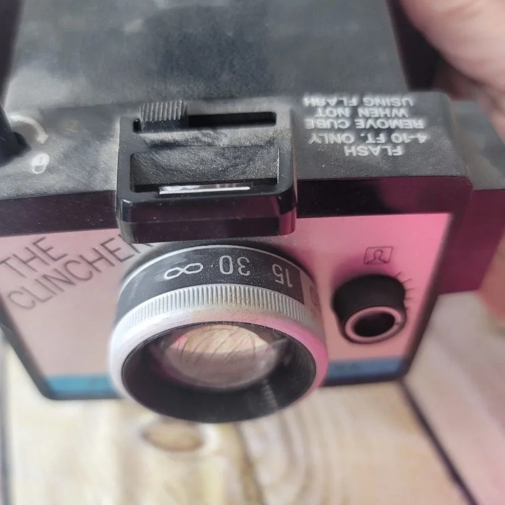 Polaroid Land Camera The Clincher Untested w Paperwork